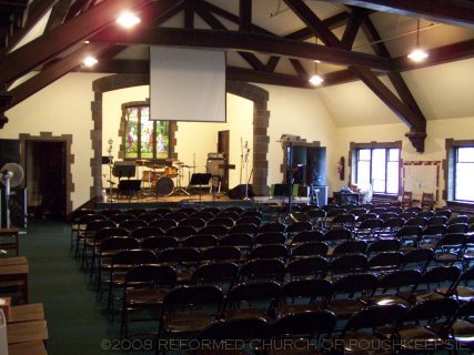 [Case Chapel Set Up for Use by River Church]